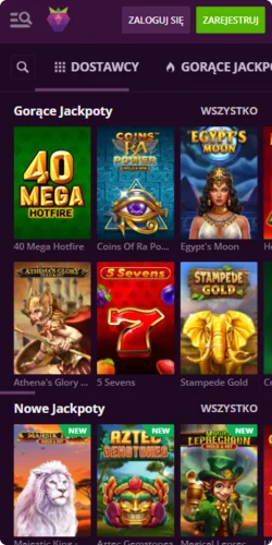 Malina Casino wypłaty